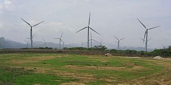 La Ventosa wind farm in Oaxaca, Mexico.