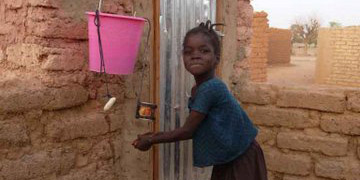 Hand wash in Burkina Faso