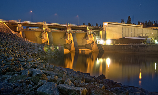 Boden hydropower plant, Sweden 