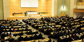 The opening plenary at the UN Climate Change Conference in Geneva, February 2015