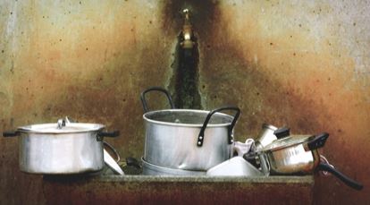 Empty pots