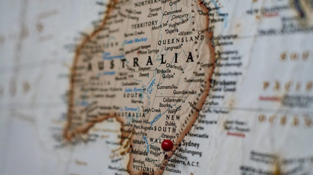 Map of Australia