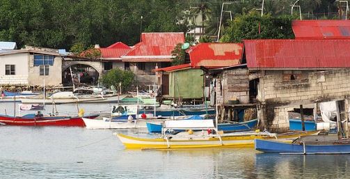 Houses by the river