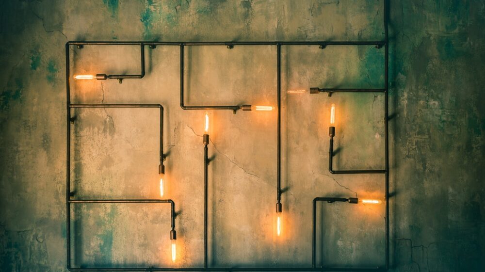 System of pipes/light