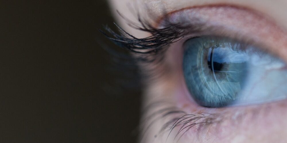 Close up eye