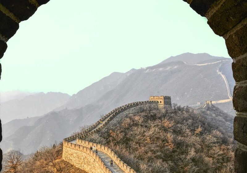 View of the Chinese wall