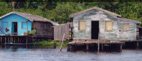 Typical house in Brazil