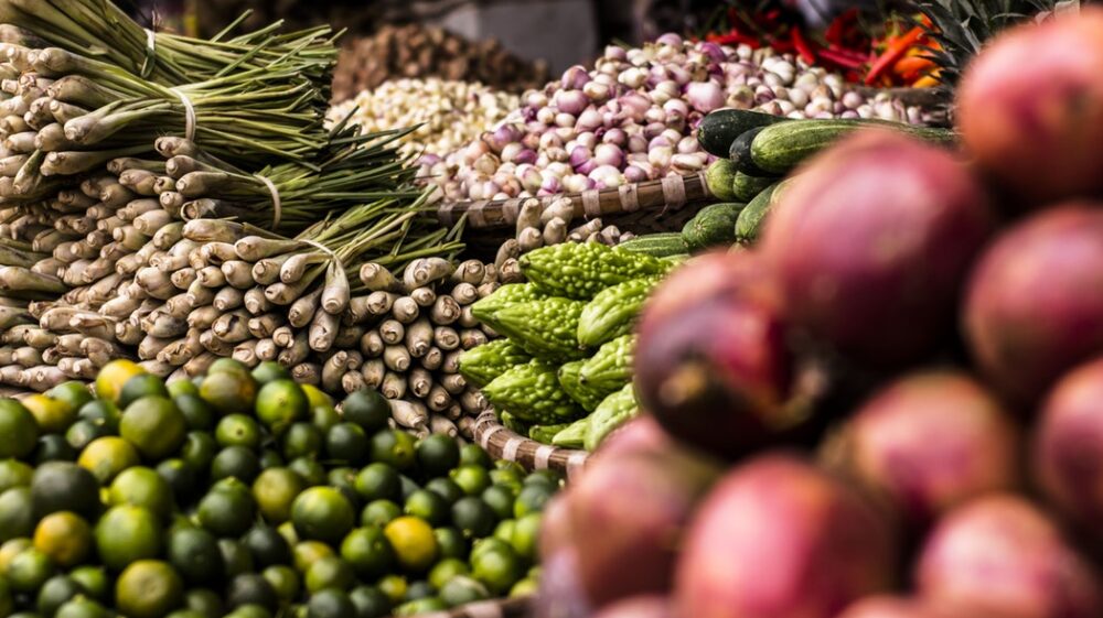 Fruits and vegetables