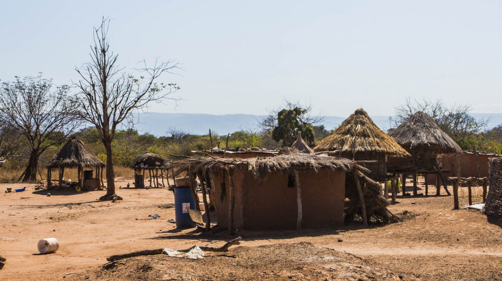 African rural village