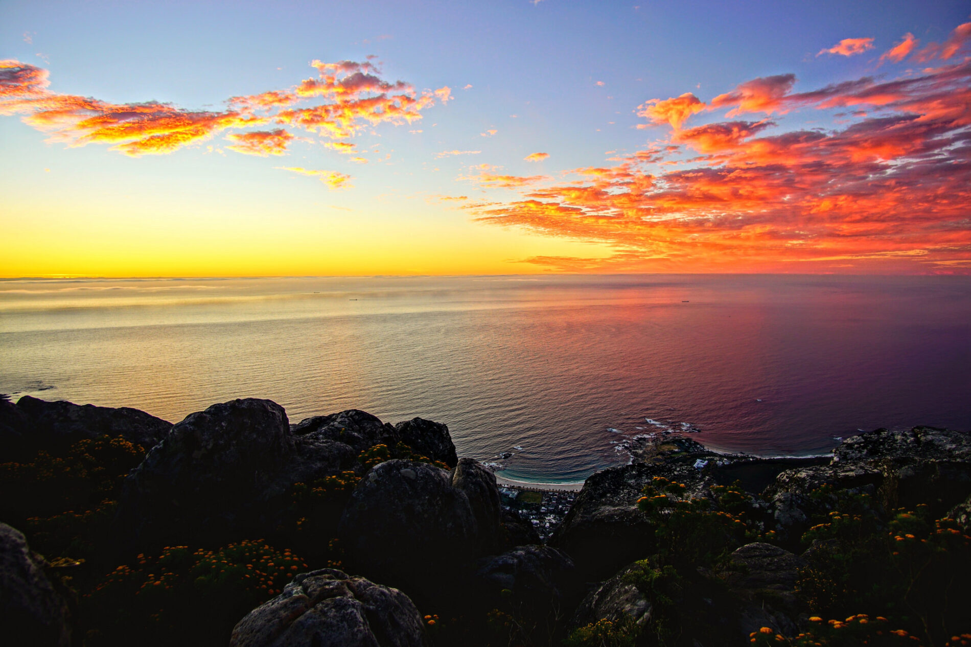 Coast outside Cape Town