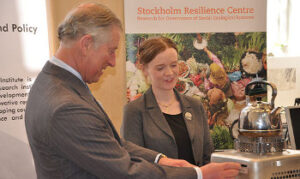 HRH The Prince of Wales and Fiona Lambe