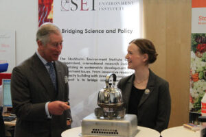 HRH The Prince of Wales and Fiona Lambe