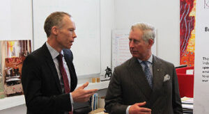 HRH The Prince of Wales and Johan Rockström