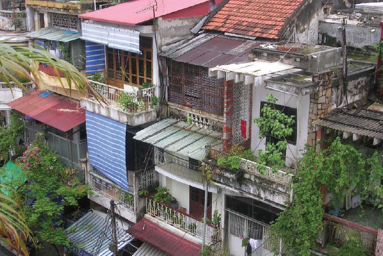 Old Hanoi three floors up