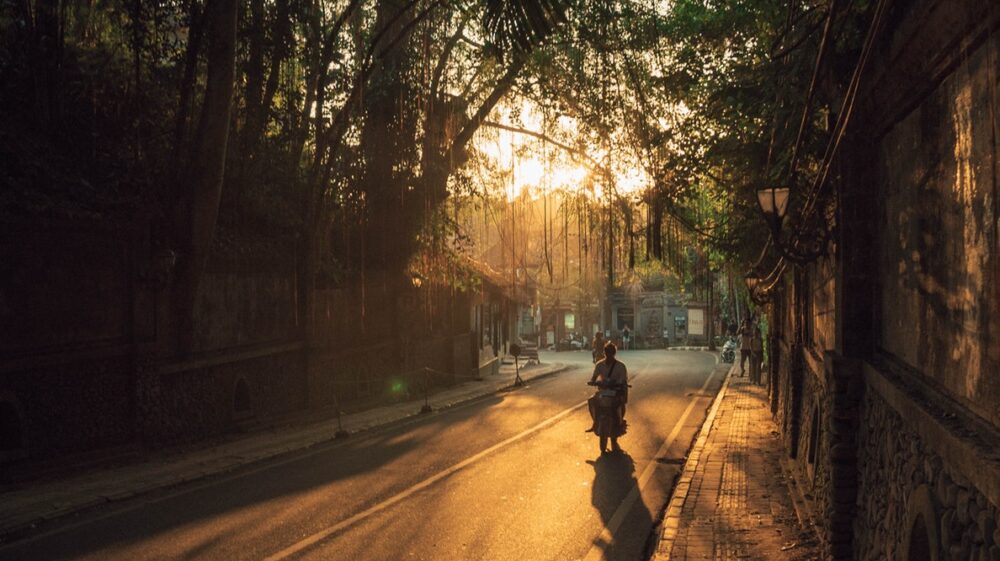 Indonesian sunset