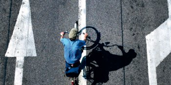 Man on Bike