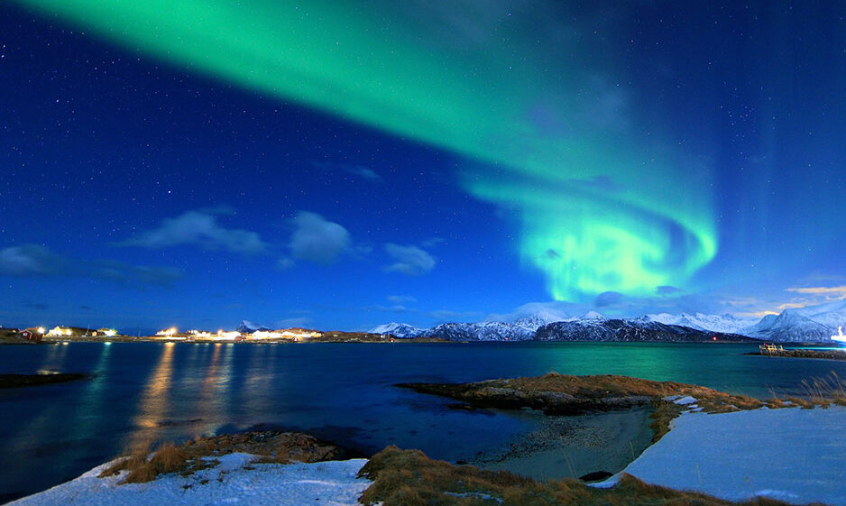 Northern lights in the Arctic (Norway)