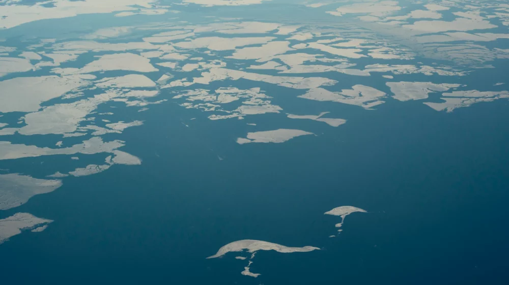 ice sheets in ocean