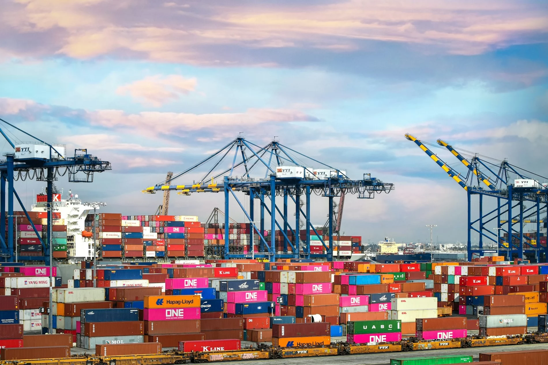 cargo containers