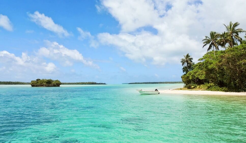 Small Caribbean island