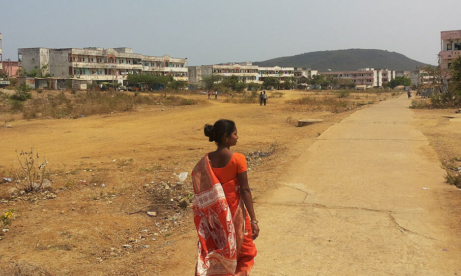 Woman in rural India
