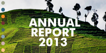 Annual Report 2013 front page