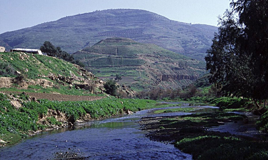 Treated wastewater from the Amman-Zarqa area flows through the Zarqa River to the Jordan Valley, where it is used for irrigation