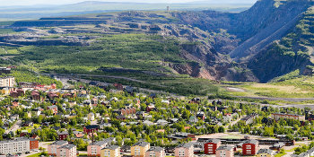 Kiruna Municipality in Sweden. Photo credit: Dag Avango