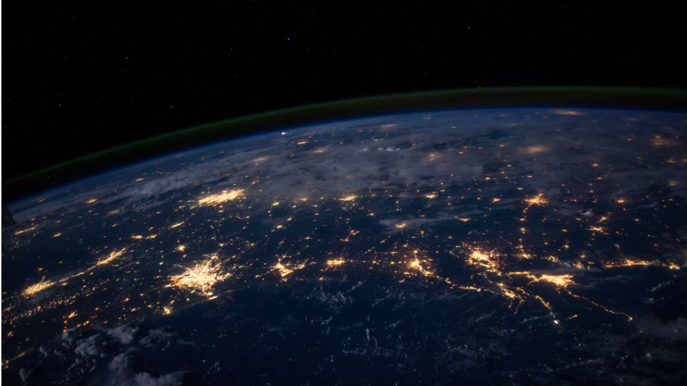 Earth seen from space