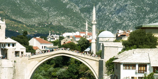 Mostar, Bosnia and Herzegovina - Stari Most (Old Bridge).