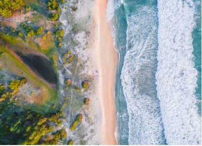 Coastline of Aceh, Indonesia