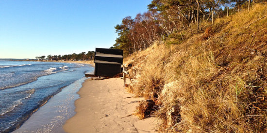 Äspet beach in Kristianstad, Sweden. Photo credit: Fredrik Bong