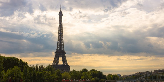 Eiffel Tower: Paris, France.