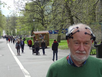 Emotiv electroencephalography (EEG) headset used in the Mood Mobility Place study. Photo MMP