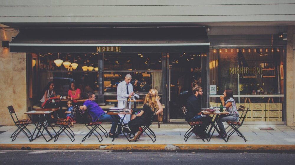 Sidewalk cafe