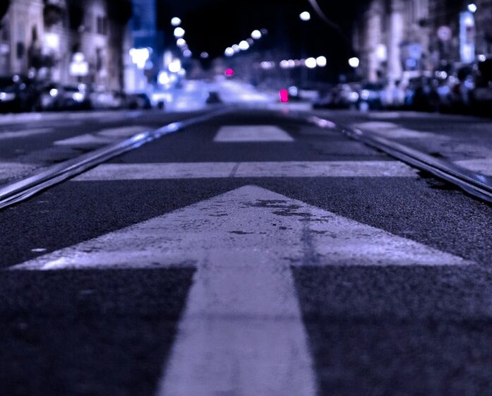 Road arrow