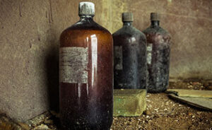 Abandoned chemicals