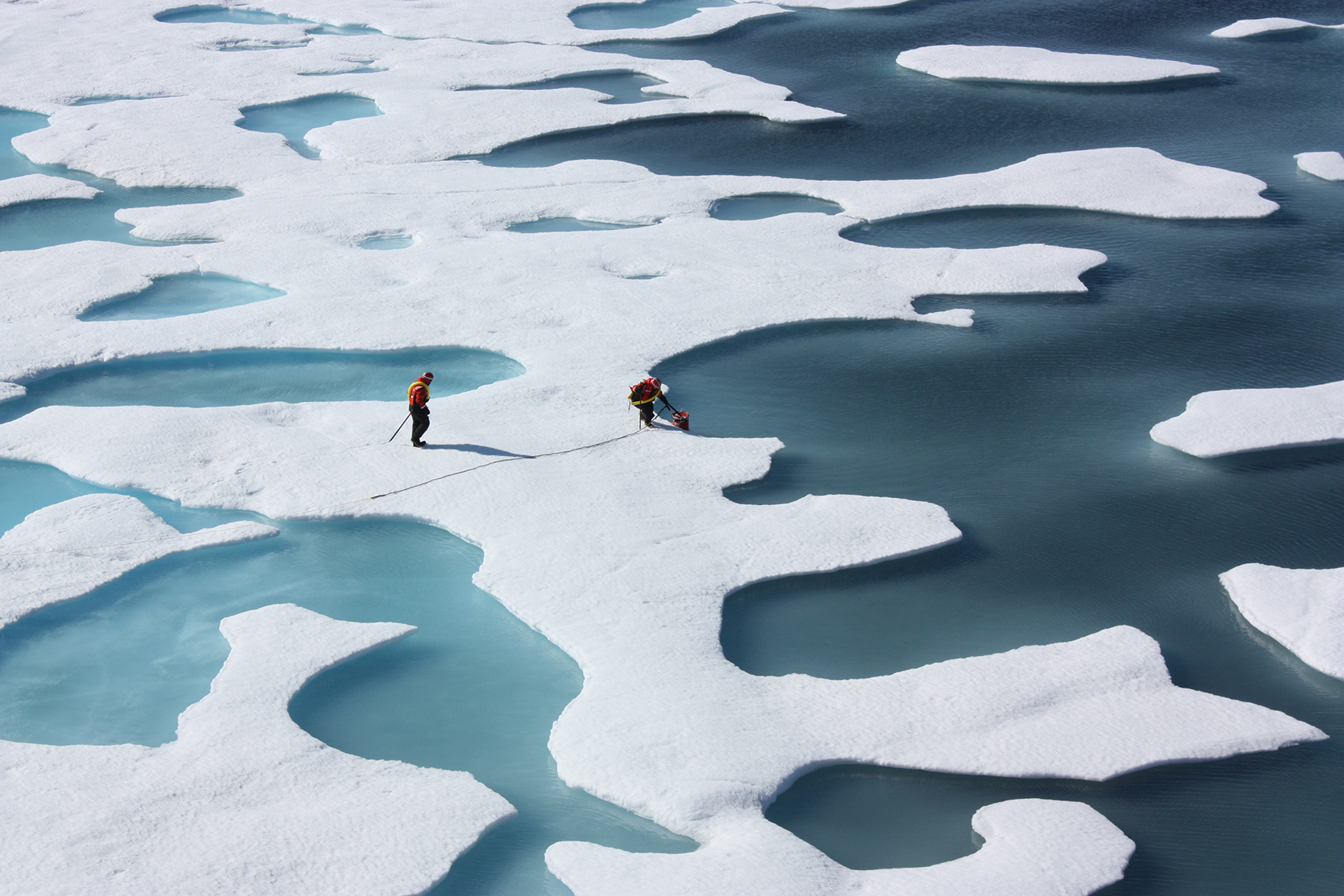 Two scientists study how changing conditions in the Arctic affect the ocean's chemistry and ecosystems