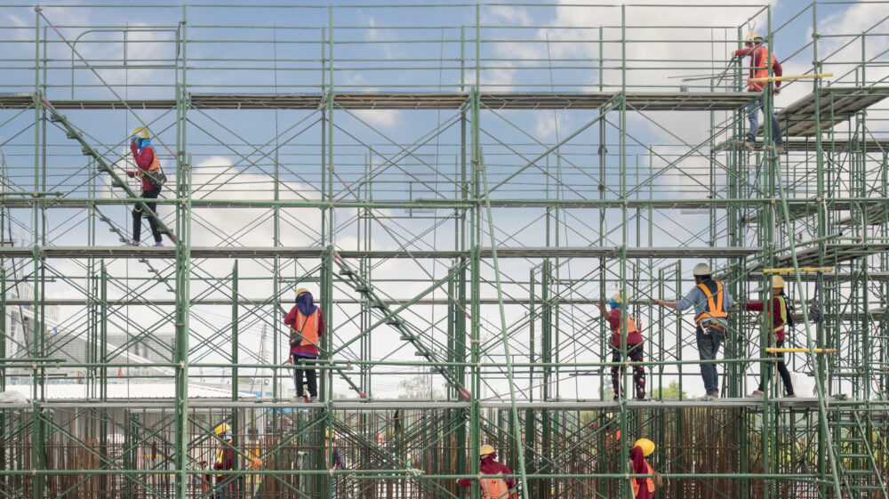 Construction workers
