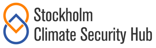 Logo of the Stockholm Climate Security Hub