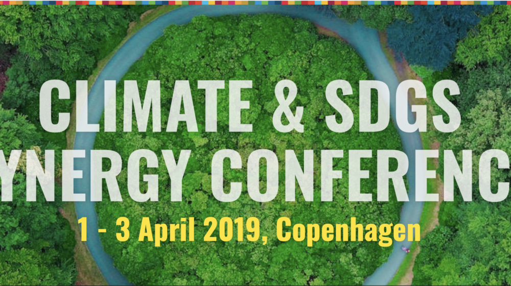 Screenshot of UN website of Climate & SDGs Synergy Conference