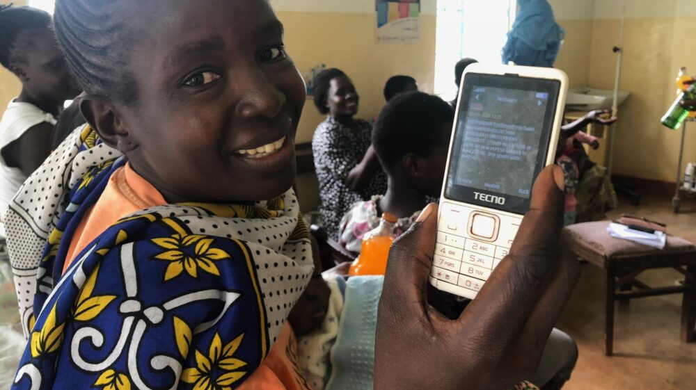 Participant in the Afya programme