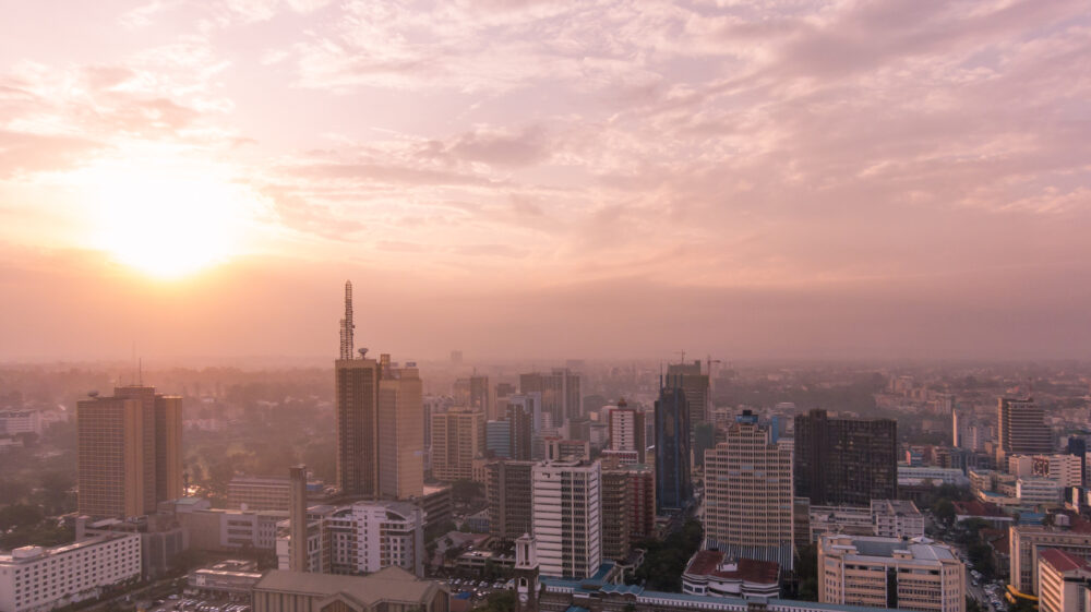 Nairobi skyline