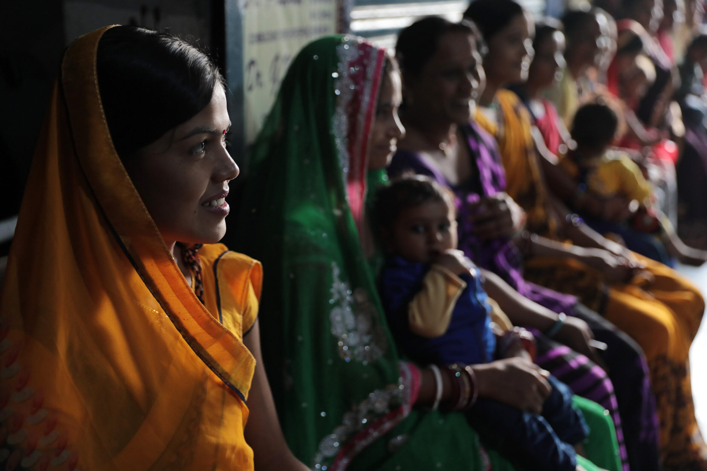 Women await their turn for counseling on contraceptive options at a private DIMPA OB-GYN clinic.