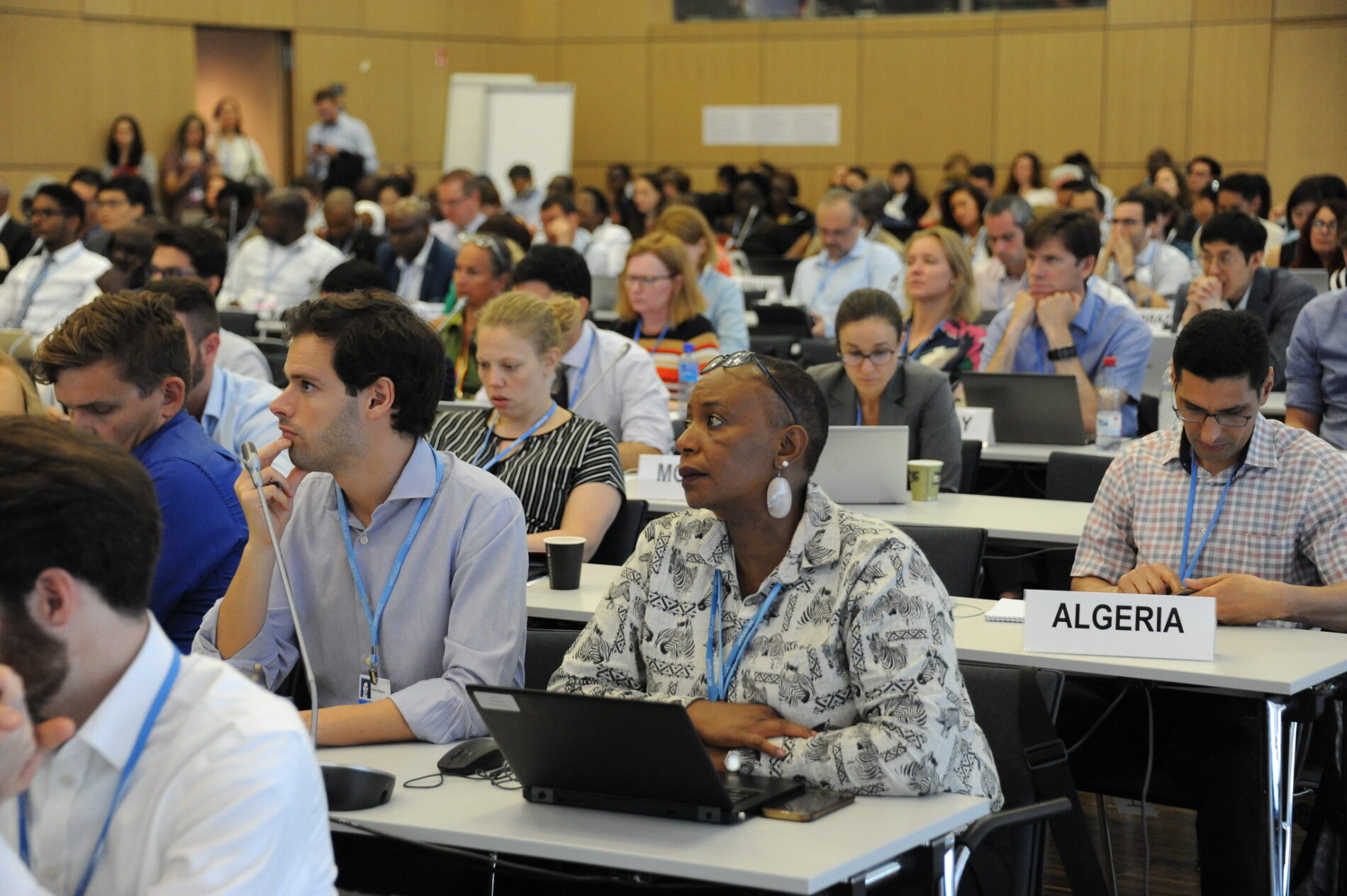 room full of people at the Bonn Climate Change Conference in June 2019