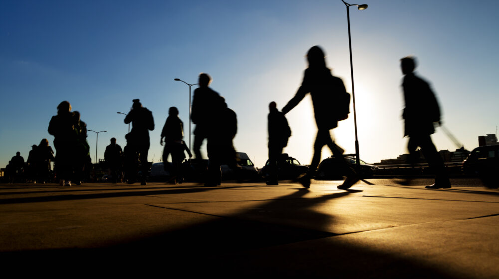 Business commuters