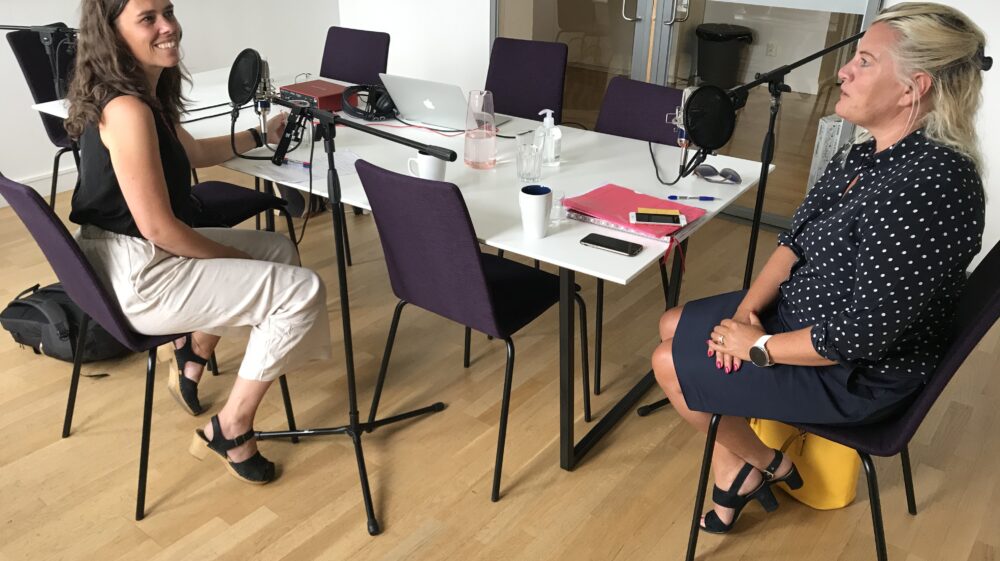 Åsa Persson och Johanna Lissinger Peitz