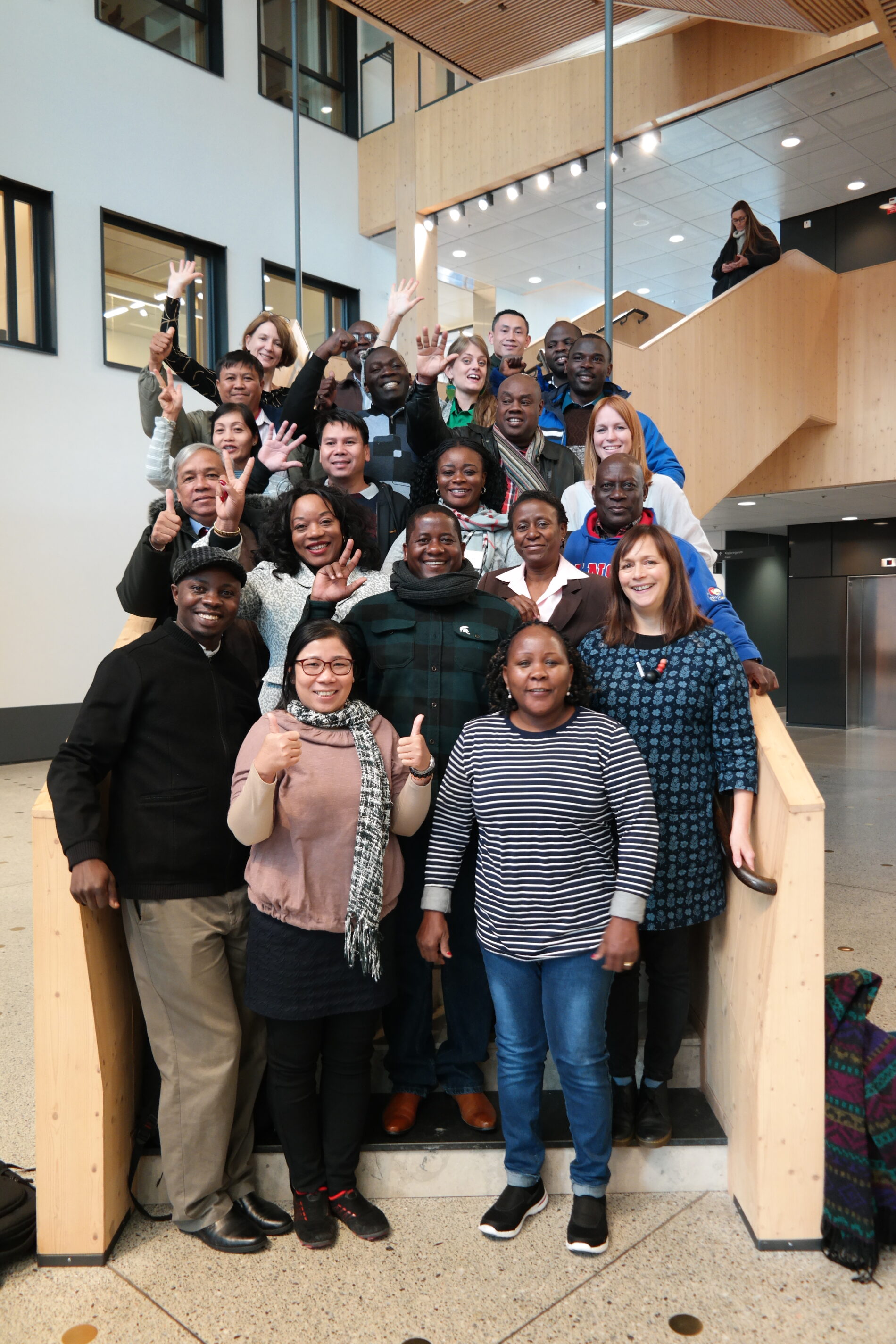 ToC workshop group photo with project teams at SLU Uppsala, Sweden.