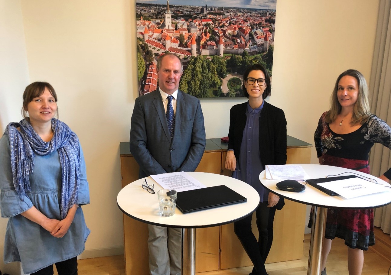 Susa Niiranen (SRC), Mats Eriksson (SIWI), Karina Barquet (SEI), Ylva Rylander (SEI)