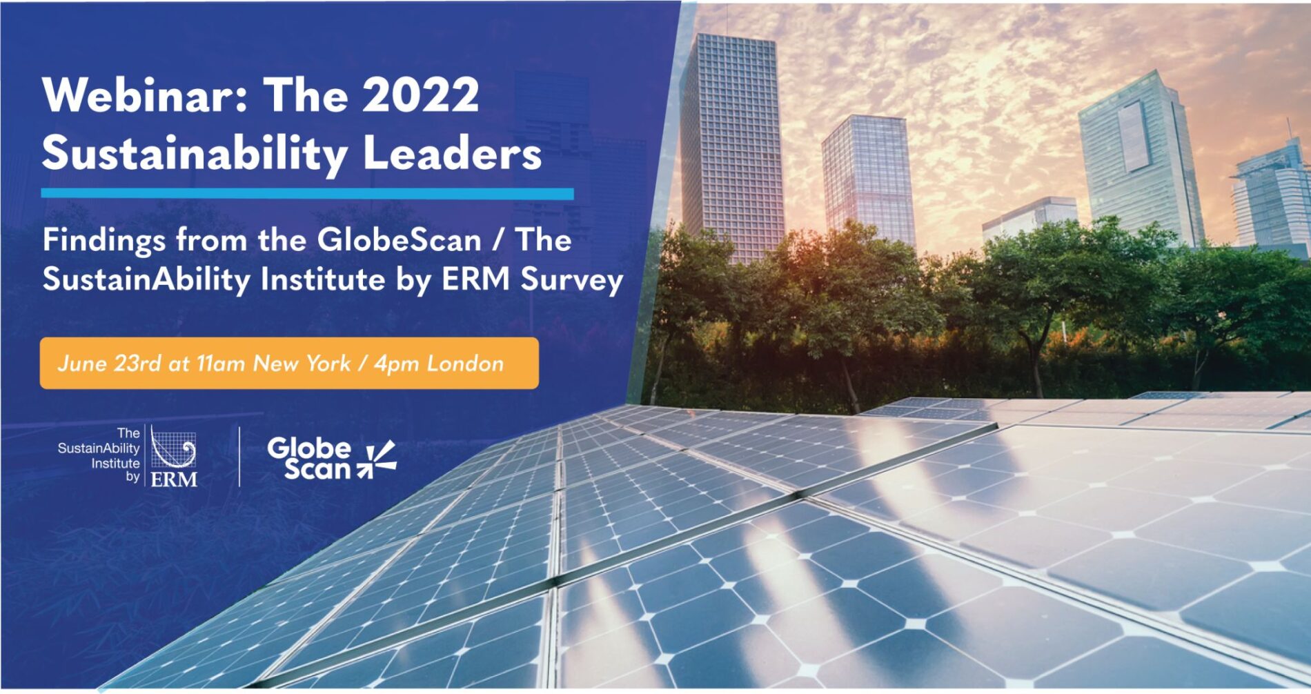 The 2022 Sustainability Leaders Survey Webinar